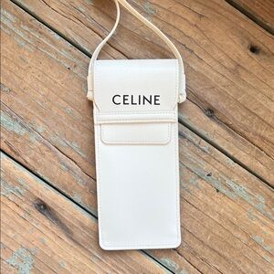 Celine Cream Glasses or Phone Holster